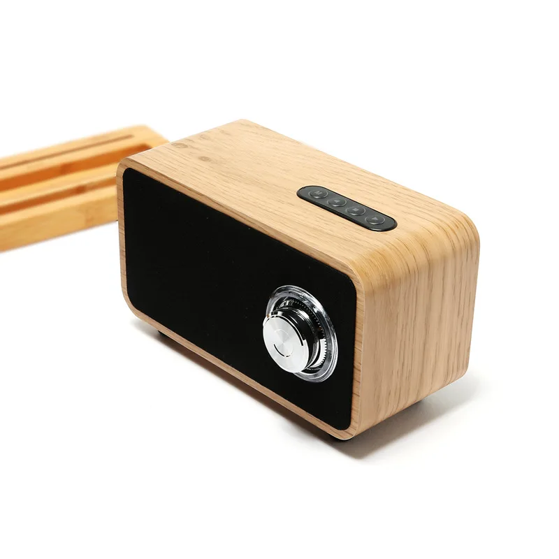 Деревянная Bluetooth Колонка для домашнего компьютера простая деревянная ретро