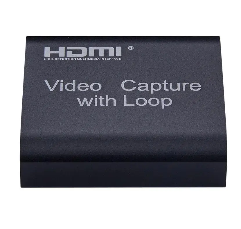 

4K HD Video Capture Card USB Loop 2.0 Cards Live Streaming Video Recording