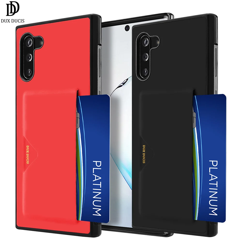 Чехол-бумажник для samsung Note 10 и 10+ Plus из кожи ПУ и ТПУ Бампер Защитный слот для кредитных карт держатель сумка для мобильного телефона
