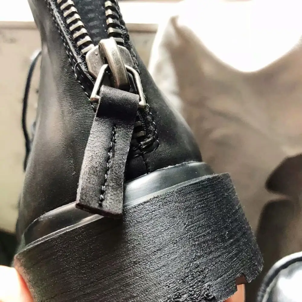 C9 высококачественные итальянские прочные сапоги ручной работы из натуральной