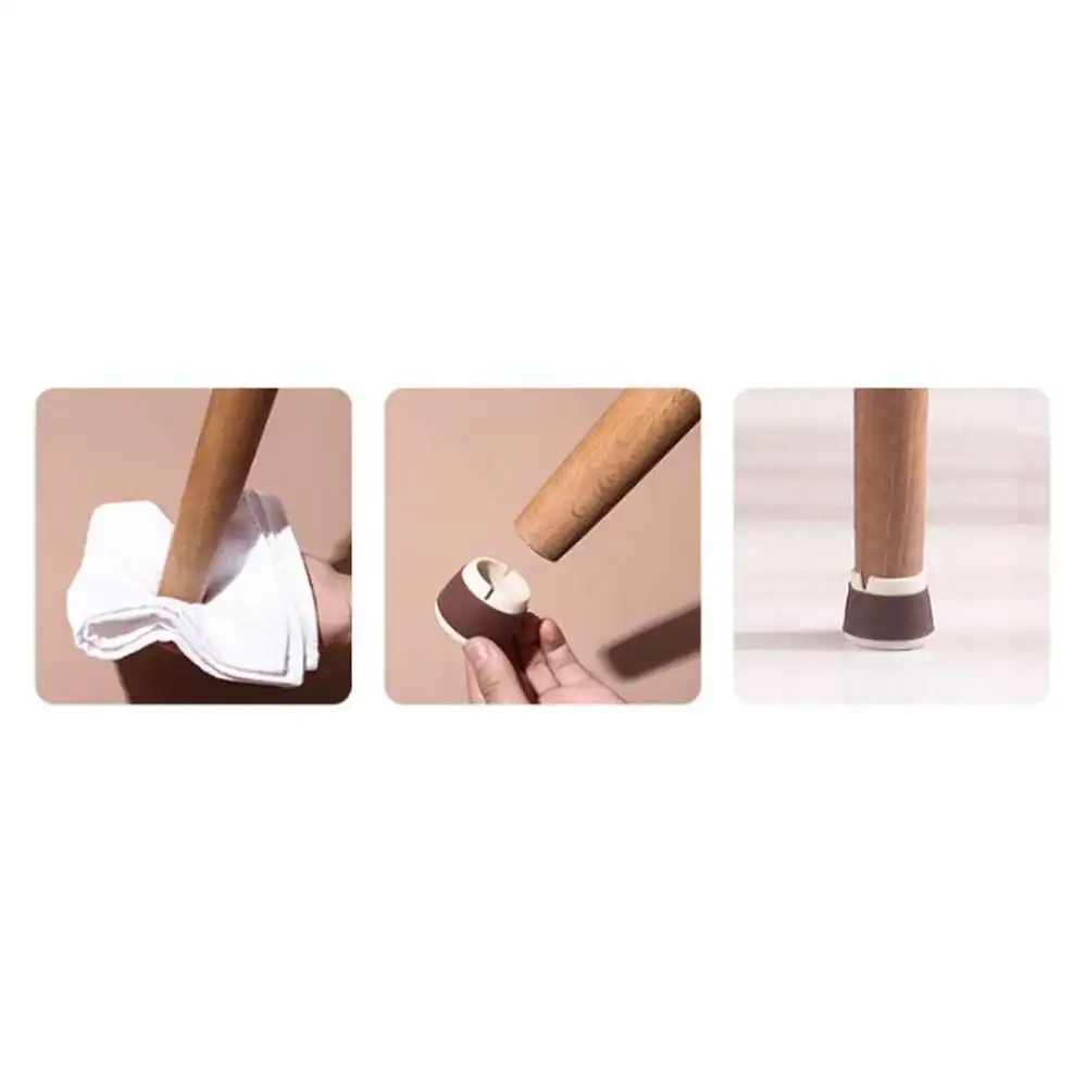 

Wear-resistant Floor Protector Anti-slip Pad Table Pad Chair Leg Cap Chair Protection Pad Stool Silent Non-Slip Chair Foot Pad