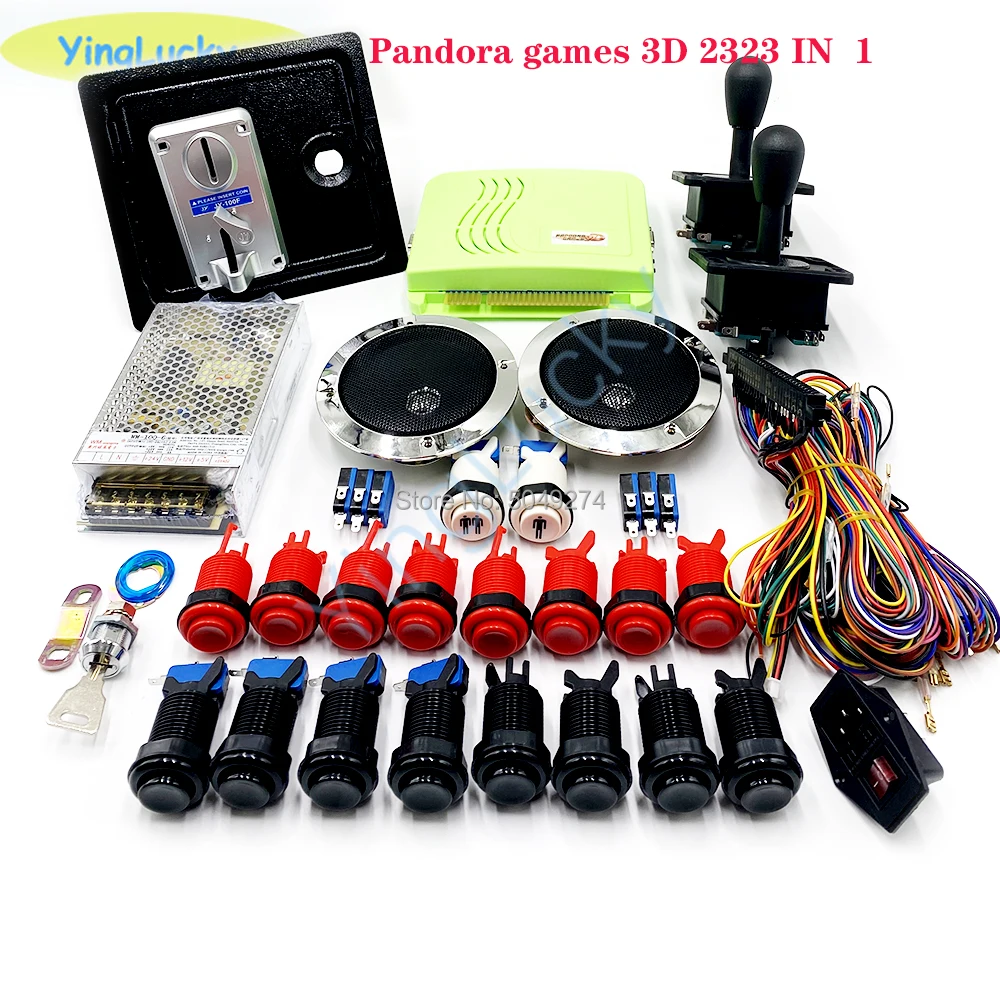 Комплект Pandora Box 3D 2323 в 1 аркадная версия HDMI VGA для игровой машины с монетами