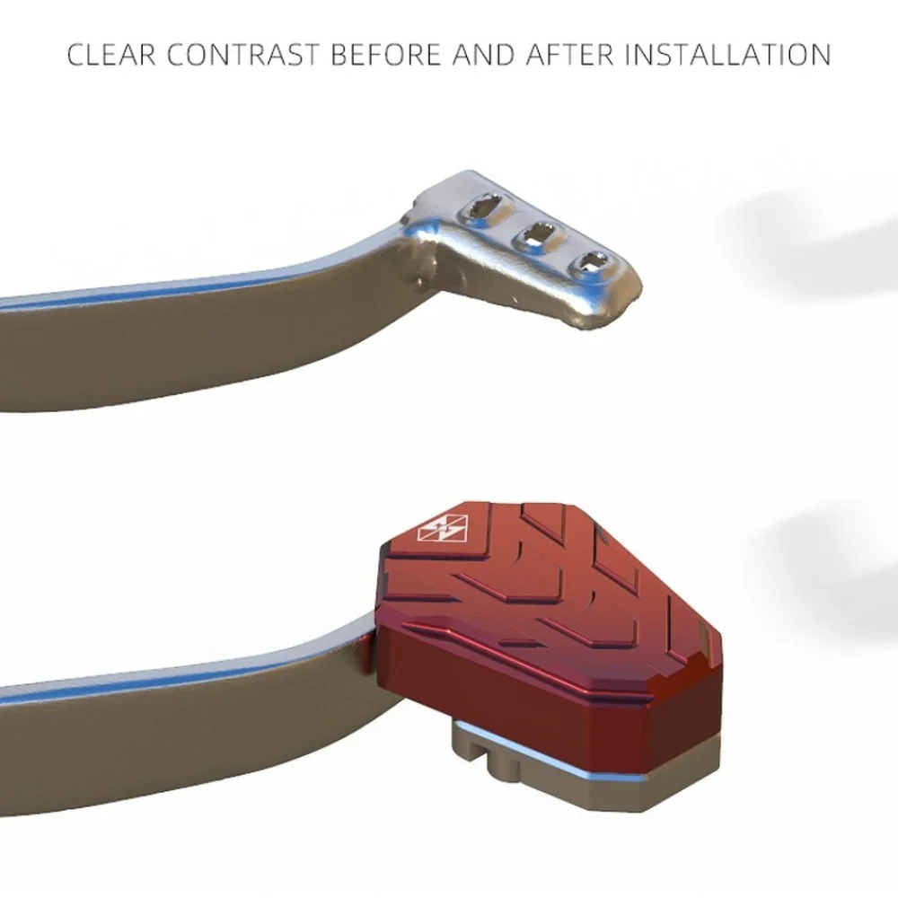Подножки для рычага тормоза мотоцикла колпачки подножки противоскользящая