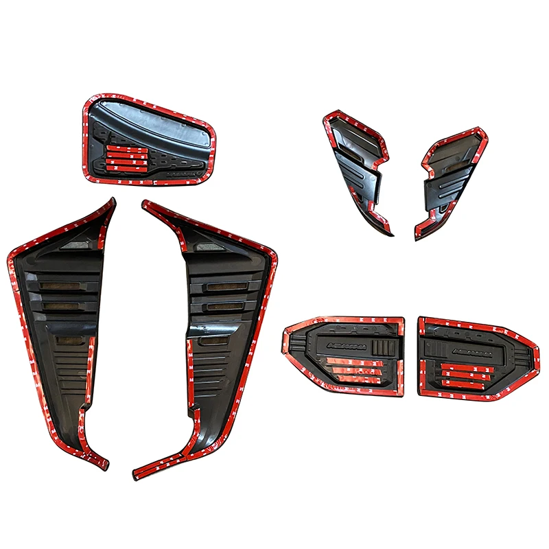 Цветной наружный корпус из углеродного волокна декоративный защитный чехол