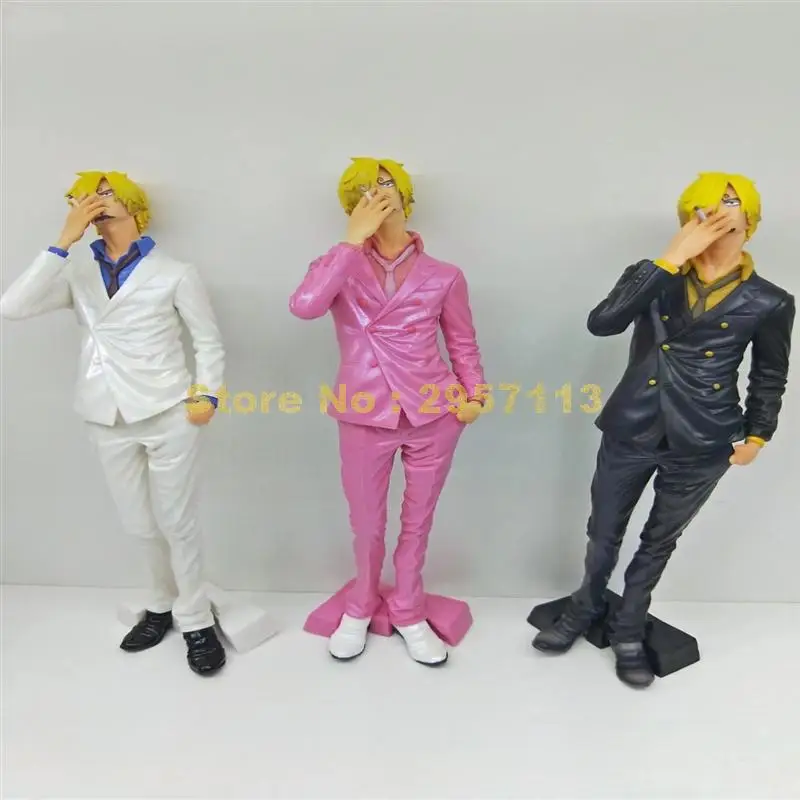 Аниме one piece sanji artist koa 3 цвета экшн фигурка Коллекционная модель 26 см