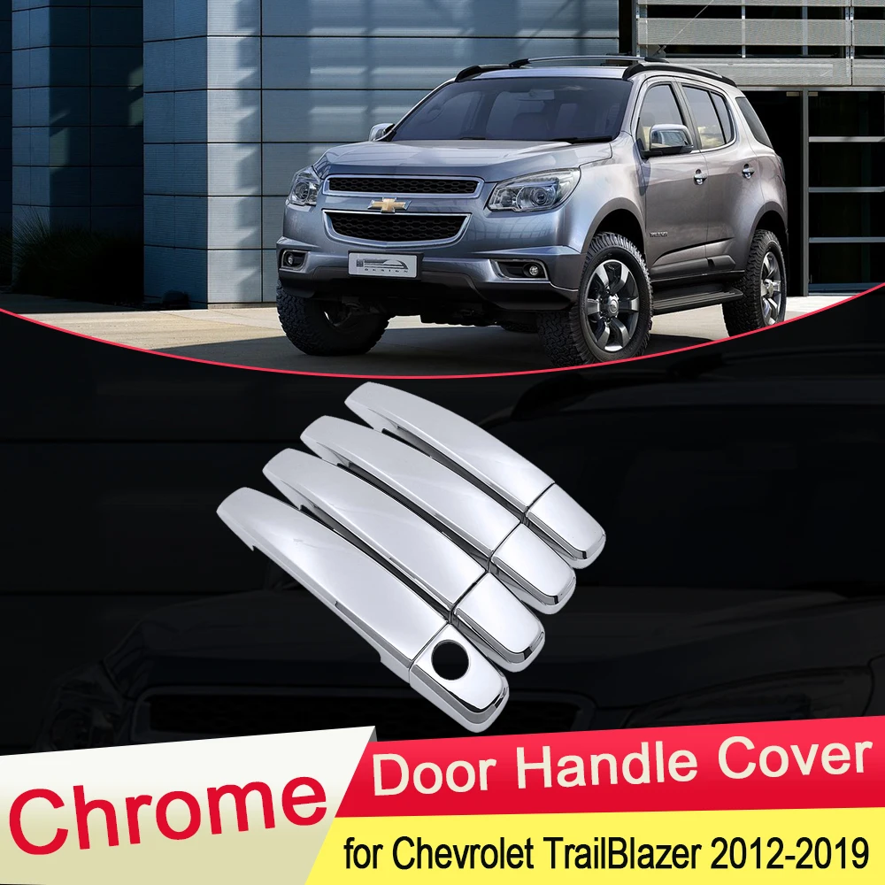 

Для Chevrolet TrailBlazer MUX 2012 2013 2014 2015 2016 2017 2018 2019 хромированная крышка дверной ручки внешняя отделка автомобильные аксессуары