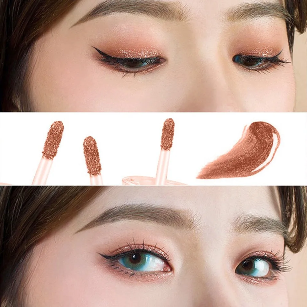 1 шт. профессиональные блестящие жидкие тени для век |