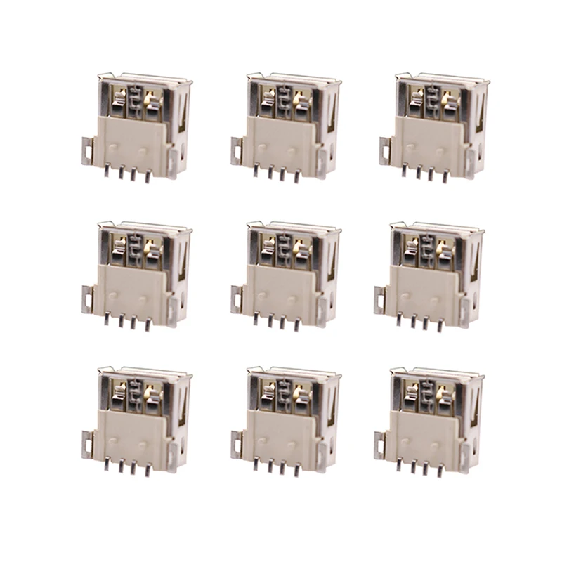 

20 Pcs / Lot A Type Patch Af Full Patch Usb Socket Environmental Protection Material 4p Connector