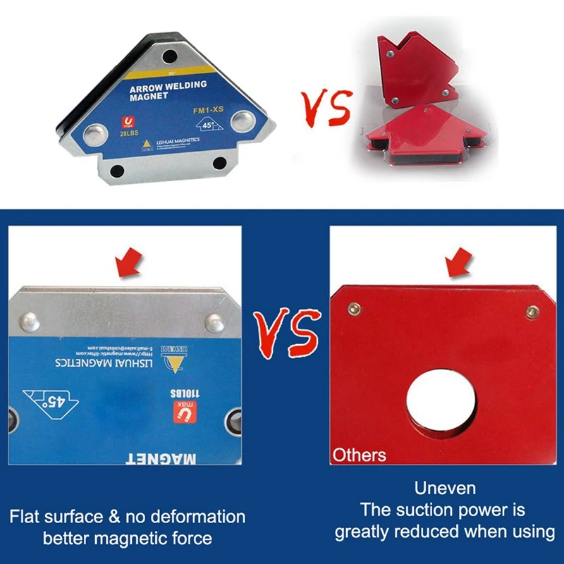Магнитные сварочные держатели 4 шт./компл. угловой паяльный позиционер