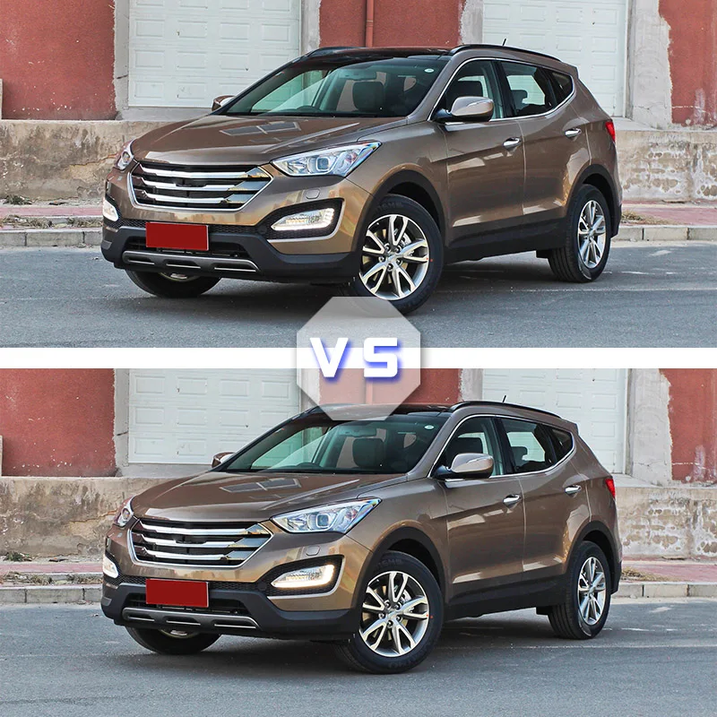 Дневные ходовые огни 2 светодиодный т. DRL 12 В противотуманные фары с желтым