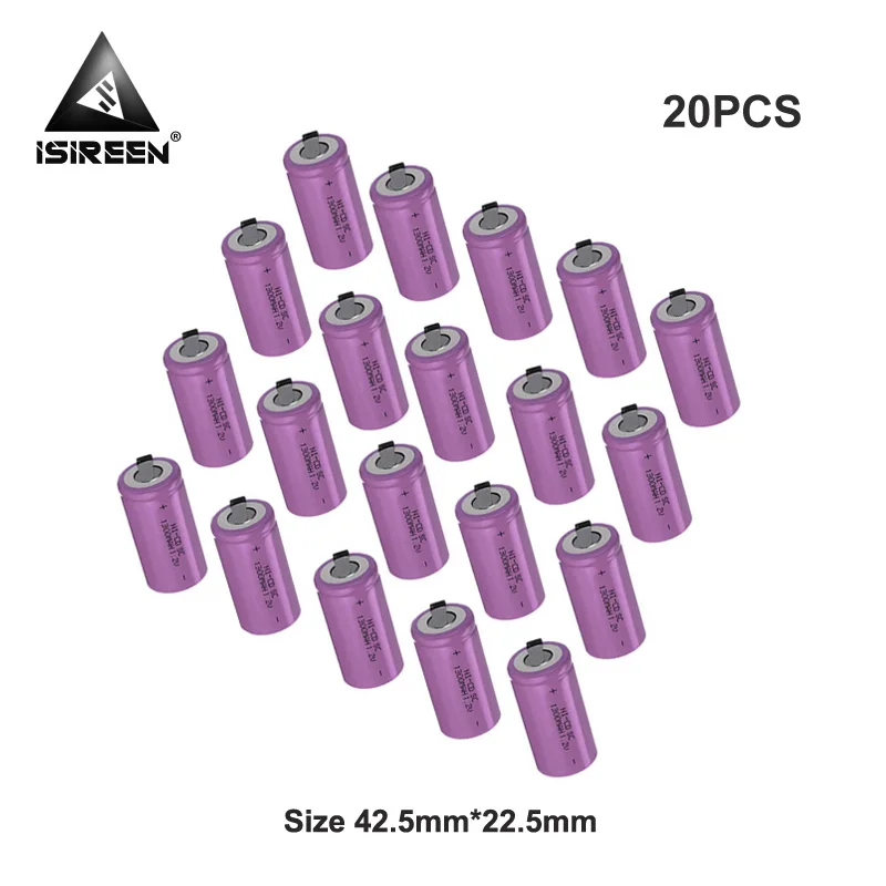 DIY 6 в 7 2 9 10 8 12 В аккумуляторные блоки 1 1300 мАч Subc Ni CD батареи SC аккумулятор
