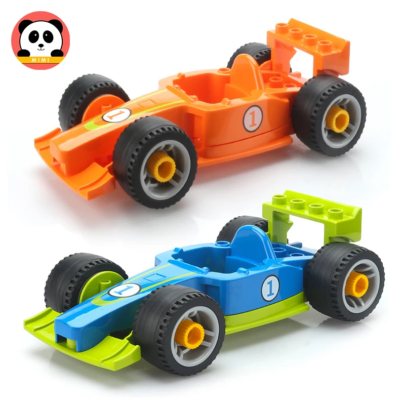 Новый конструктор F1 гоночный автомобиль большого размера Детский сделай сам