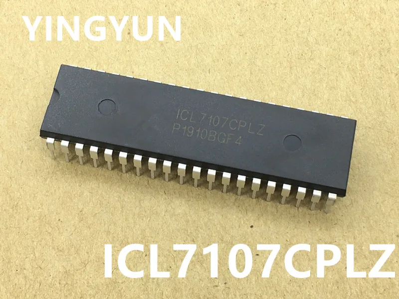 5 шт./лот ICL7107 ICL7107CPLZ DIP 40 3 бит аналого цифровой преобразователь Новый|Инструменты