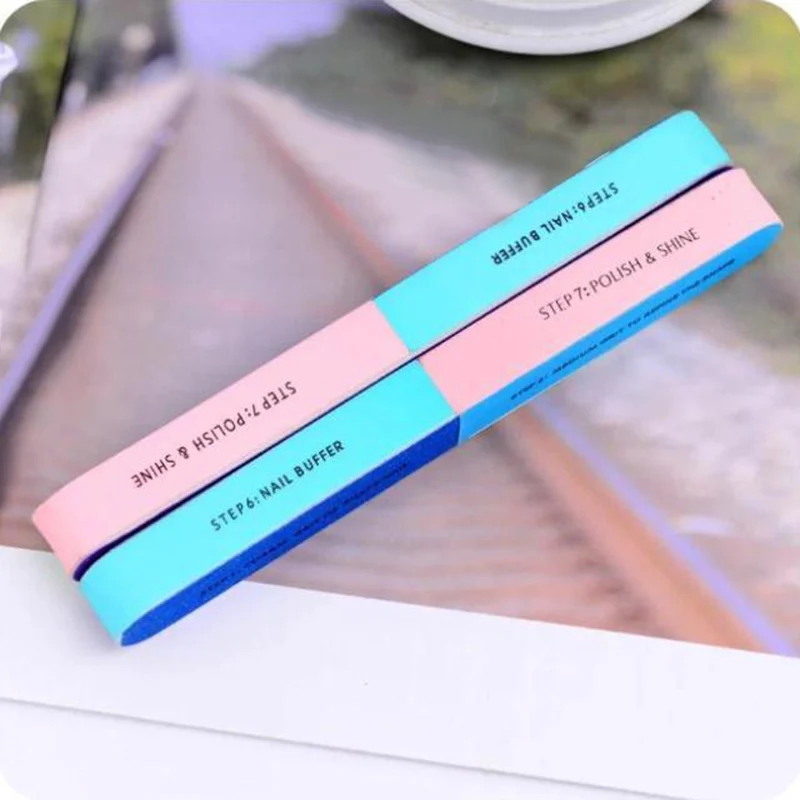 

1pcs 7-faced Sandpaper Nail File Knives Nail Tool Manicure Tool Beauty Salon Home CIN6 899