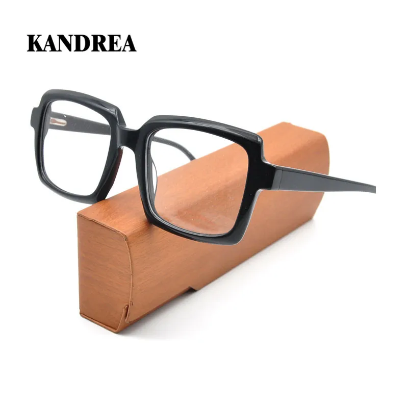 

KANDREA Fashion Acetate Oversize Square Style Women Glasses Frames Female Cute Myopia Prescription Student Spectacles Eyewear