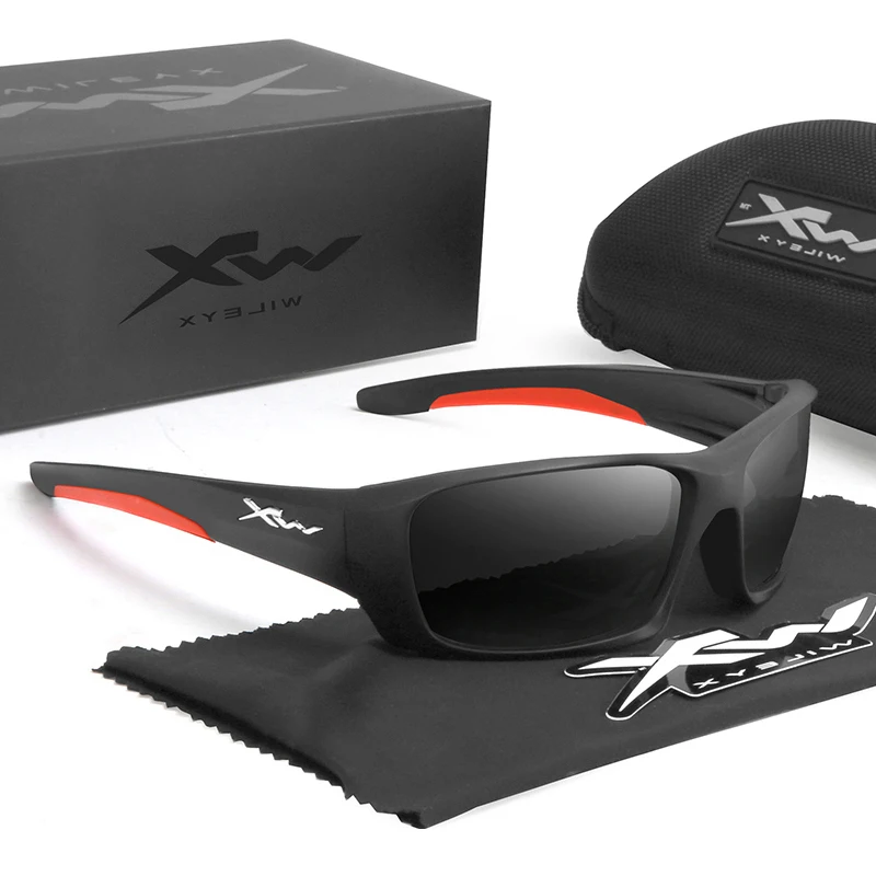 

Wiley X New Road Bicycle Polarized Cycling Sunglasses UV400 Goggles Outdoor Sports Mountain Bike Eyewear Men Glasses