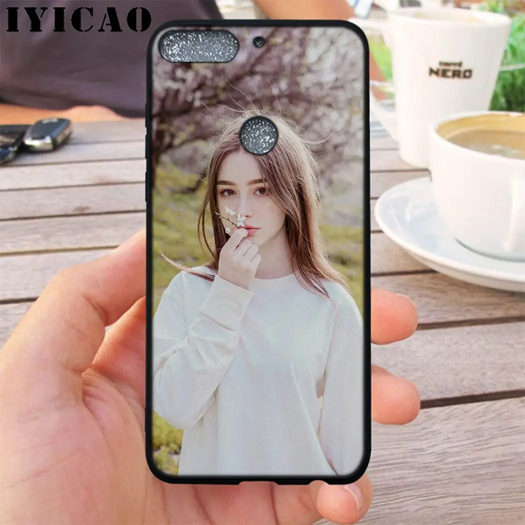 IYICAO Даша таран черный мягкий чехол для мобильного телефона Huawei Honor 6a 7A 20 9X Pro 7C 7X 8X 8C