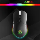 X6 высокая конфигурация Проводная игровая мышь USB компьютера 6400 Точек на дюйм Оптическая мышь для ноутбука ПК игровая мышь обновления X7