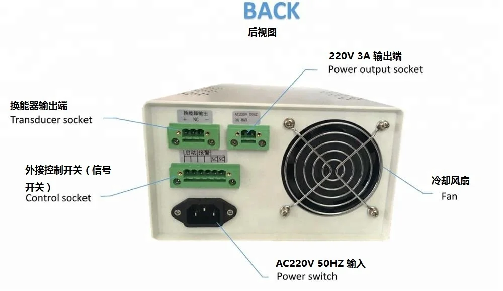 

Variable frequency ultrasonic signal generator
