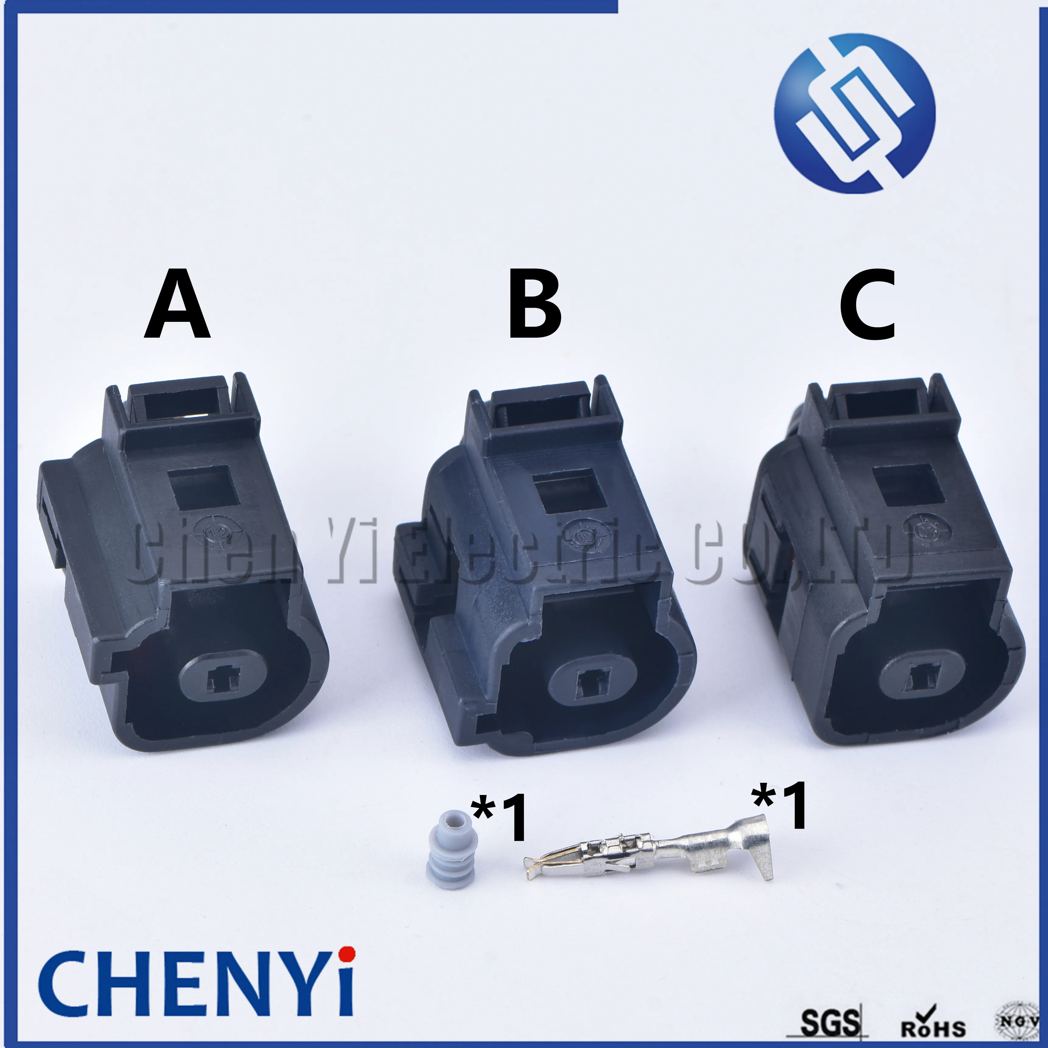 2 Sets 1 Pin female Oil Pressure Sensor Connector Plug Horn 1.5MM Socket For Audi VW Jetta Golf GTI Passat 1J0937081 1J0973701
