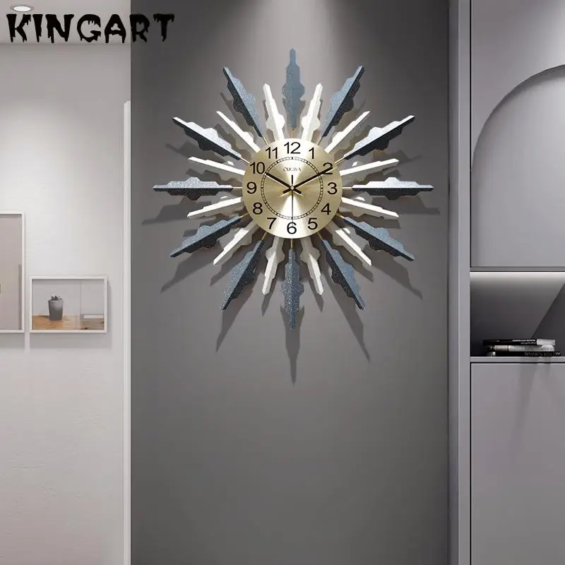 Винтажные настенные часы большие подвесные домашний декор современный дизайн