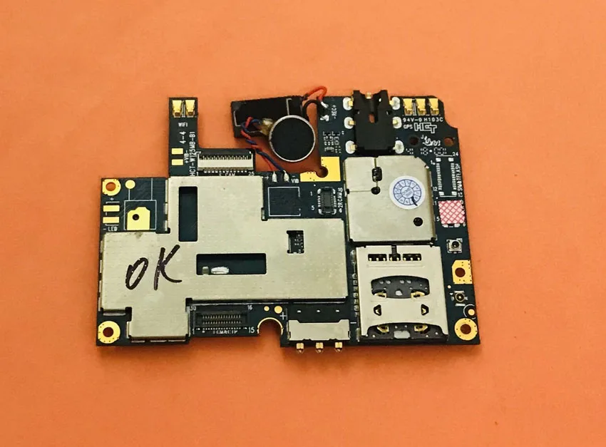 Б/у оригинальная материнская плата 2 Гб ОЗУ + 16 ПЗУ для Blackview A30 MTK6580A