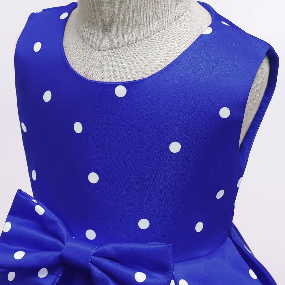 Girls Princess party Dress Birthday wedding clothes Girl Pearl Flower Sleeveless Gown Prom for 2-10 Yrs Baby clothing | Детская одежда