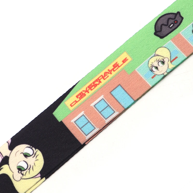 Ривердейл черный ремешок для брелка ID карты пропуск мобильный телефон держатель