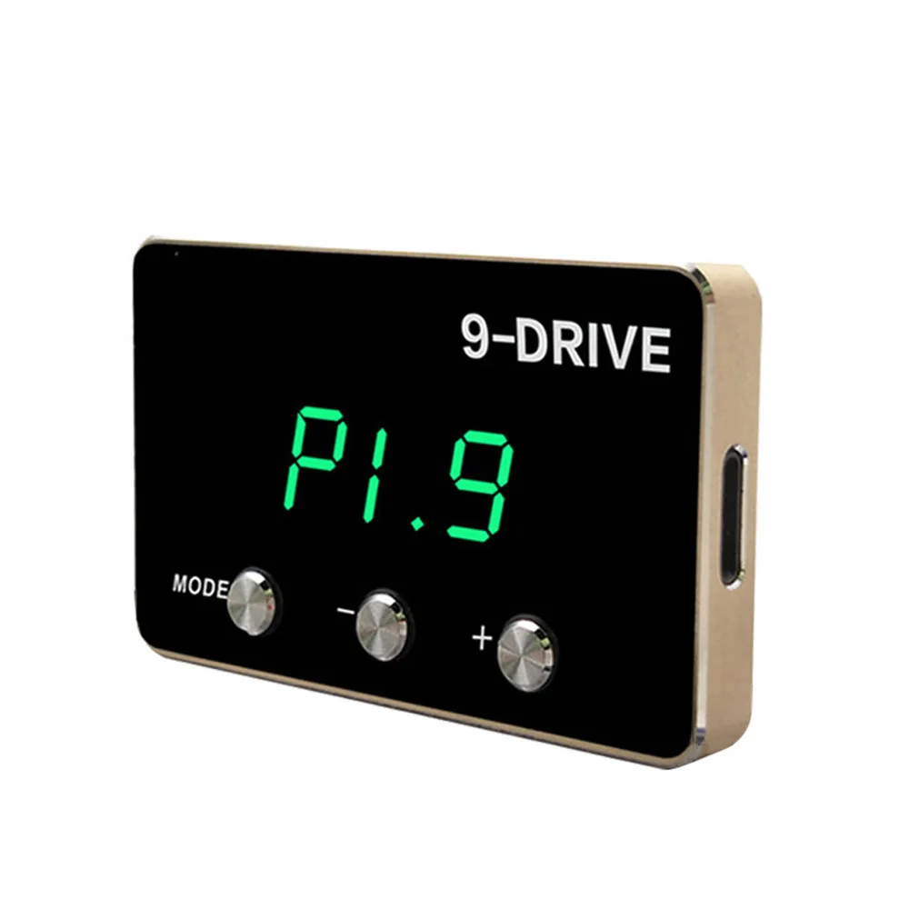 

Car Electronic Throttle Controller Accelerator 9 MODE Racing Accelerator Potent Booster For All Cars Tuning Parts Accessory