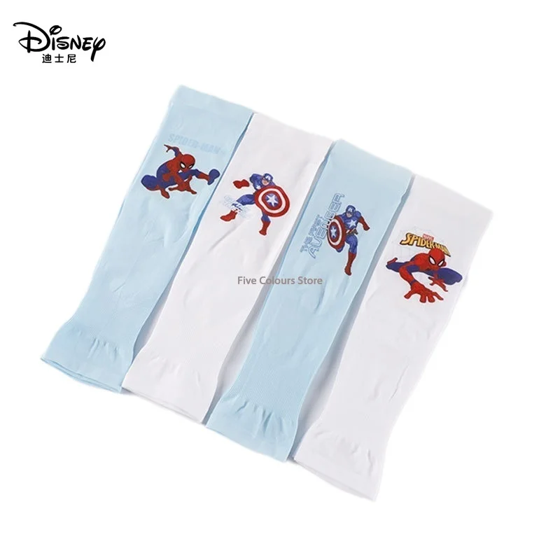 

2021 Disney Children's Ice Silk Sleeve Summer Ultra Thin Boy Sunscreen Arm Sleeve Baby Sleeve Kids Ice Sleeve