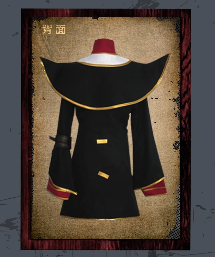 Фото Горячая игра Identity V Black and White Xie Bi An Fan Wujiu Косплей Костюм костюмы на Хэллоуин для мужчин женщин полный комплект №5
