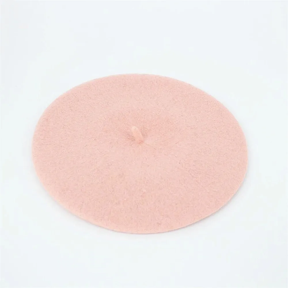 2020 женский шерстяной берет модная зимняя шапка для девочек Классический Новый с