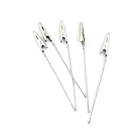 10 шт.лот, неизолированные зажимы типа Аллигатор, длина 11 см, металлический Электрический тестовый зажим для провода типа крокодиловая кожа, оптовая продажа