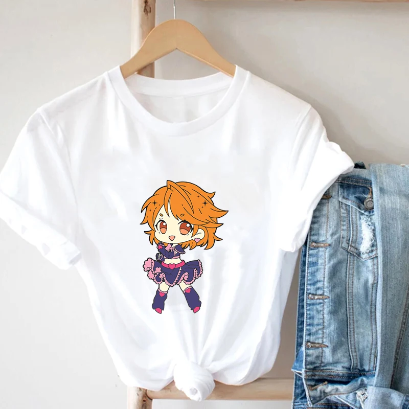 

Y2k Aesthetic Oversized T-Shirt Fashion Japanese Anime Summer Women Tee Kawaii Cartoon T-Shirt Harajuku Hip Hop Casual Girl Top