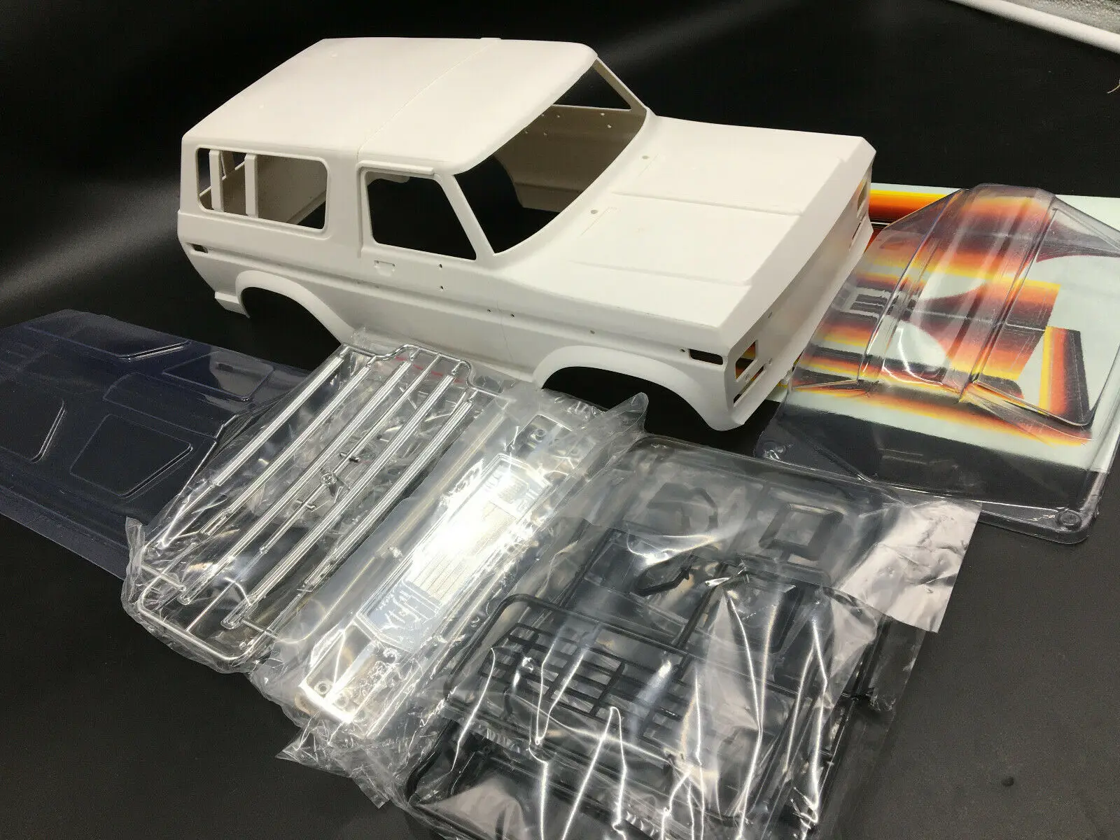 313 мм BRONCO Ford Body 1/10 RC кузов автомобиля грузовика 1:10 корпус осевой 90046 TRX4 Scx10 | Игрушки
