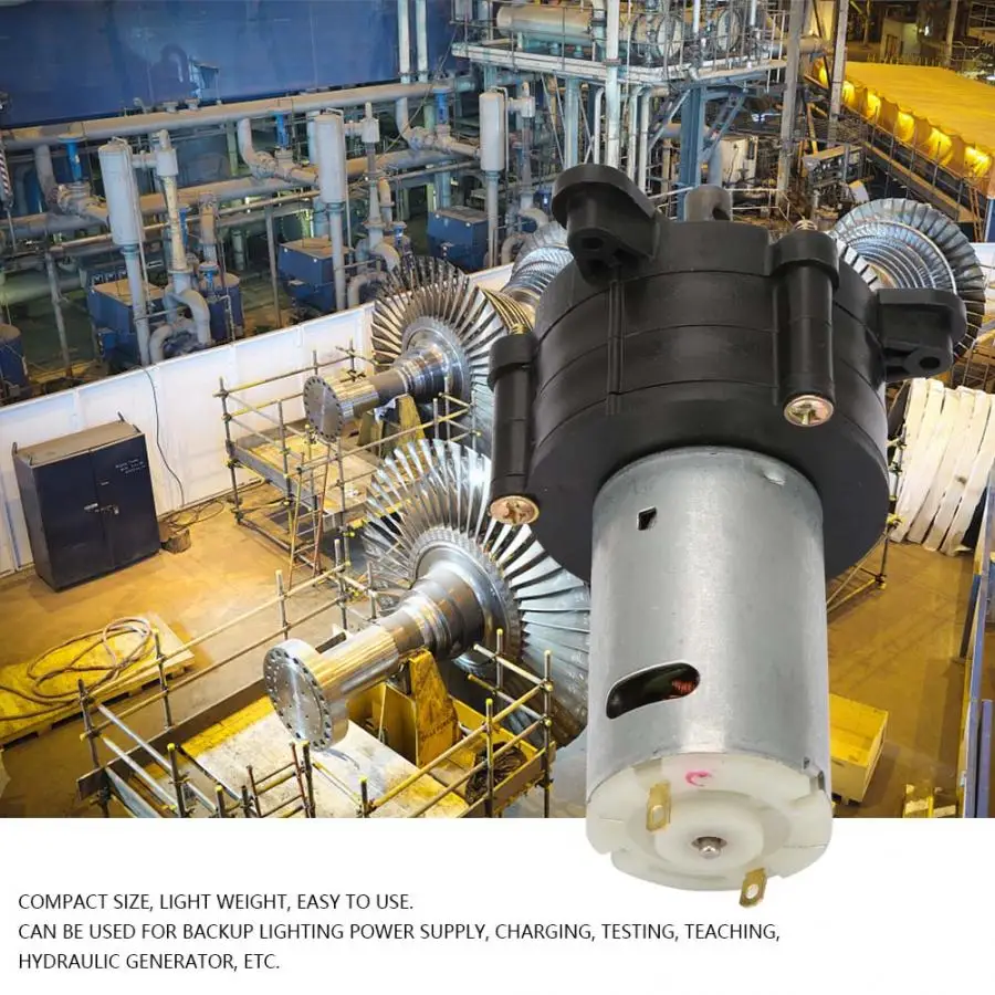 Генератор постоянного тока 20 Вт 5 в 24 миниатюрный ветрогенератор с ручным