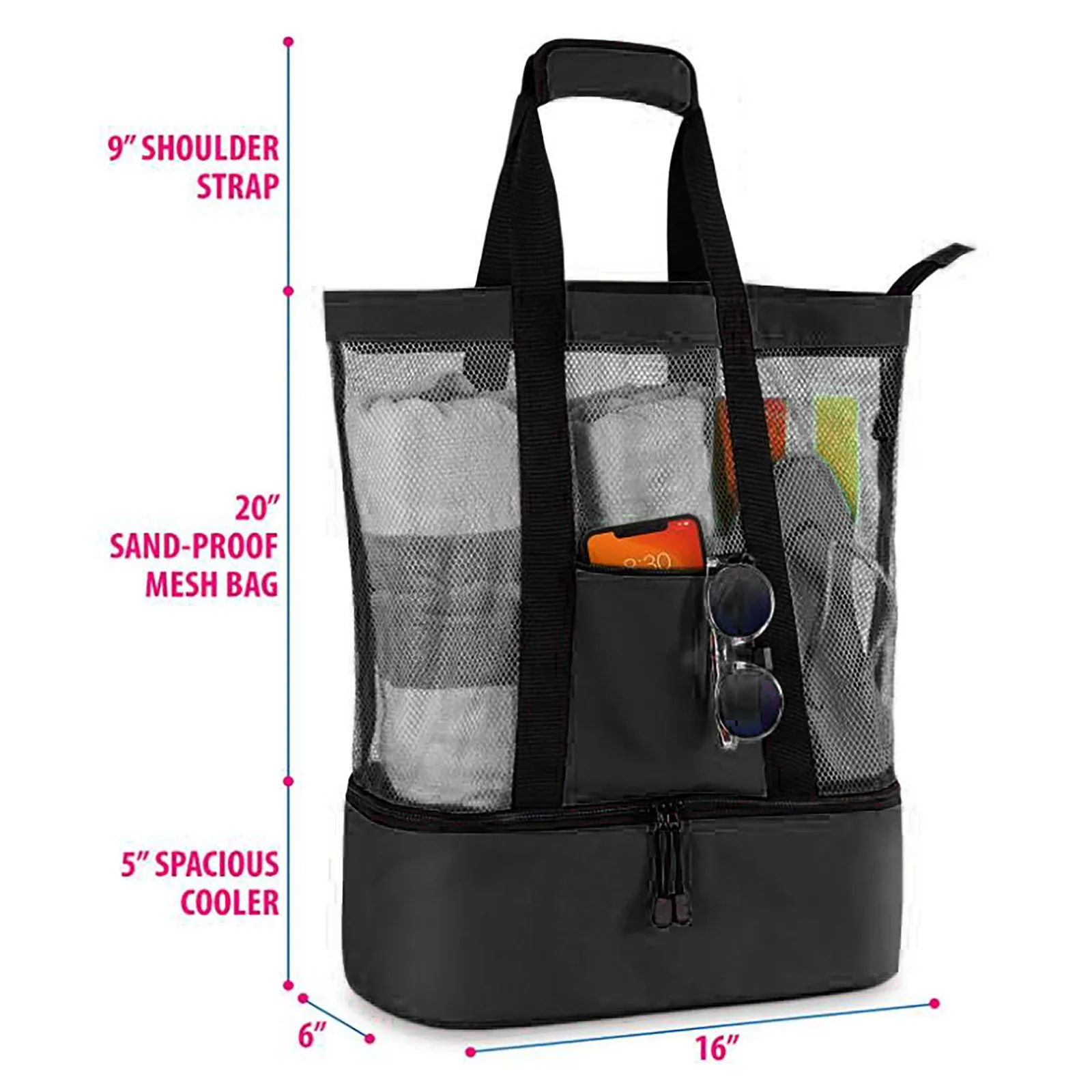 

Multi-function Picnic Beach Camping Insulation Bag Ice Bag Lunch Bags For 2020 Ladies Hand Bags Women's Crossbody Bags In Stock