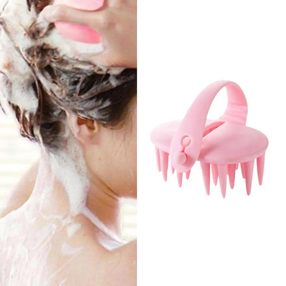 

2PCS Hanging Scalp Massage Soft Shampoo Wide Tooth Large Tooth Comb Hair Styling Tools