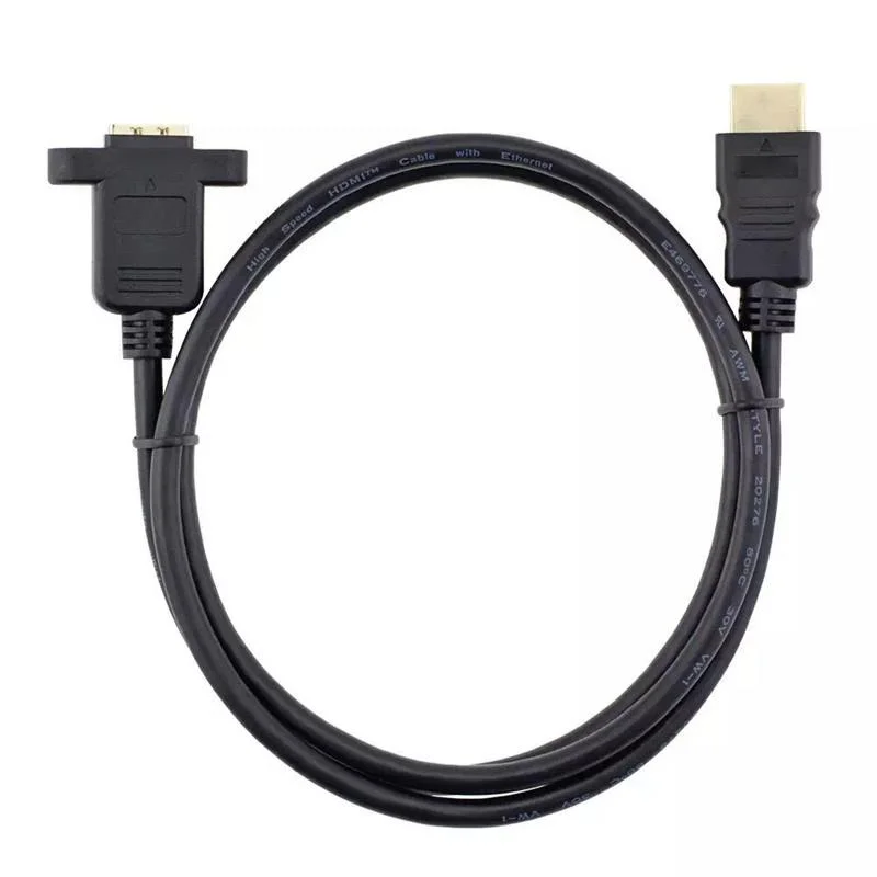 1 шт. 30 см 50 позолоченный HDMI-совместимый удлинитель штекер-гнездо с винтовым