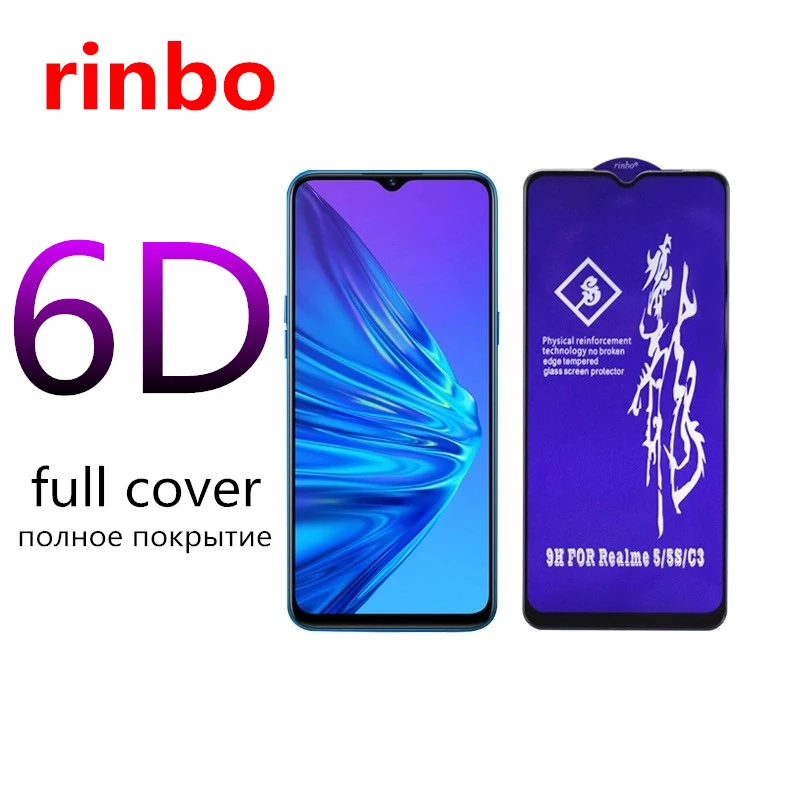 rinbo Tempered Glass for Oppo Realme GT Neo 2 2T 3 3T 7 7i 8 8S 8i 9i 9 Pro Plus Narzo 50 50A Prime 50i 30 30A 5G Protector Film