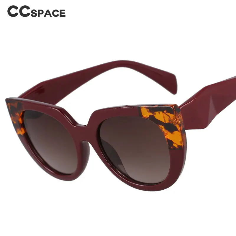 53161 негабаритные солнцезащитные очки кошачий глаз брендовые Дизайнерские