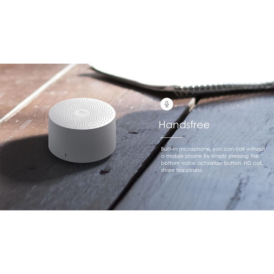 Xiaomi XiaoAi портативный мини беспроводной Bluetooth динамик сабвуфер умный голосовой контроль портативный Bluetooth динамик водонепроницаемый