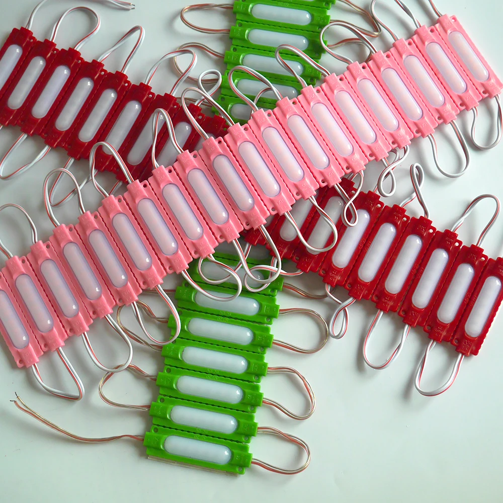 Высокое качество 20 шт./лот DC12V красный/синий/зеленый/белый/розовый/теплый белый