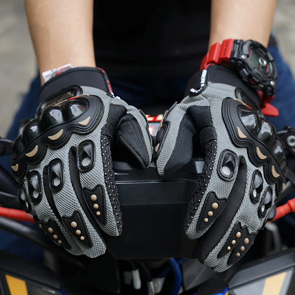 Мотоциклетные Перчатки дышащие антивибрационные перчатки для езды на мотоцикле