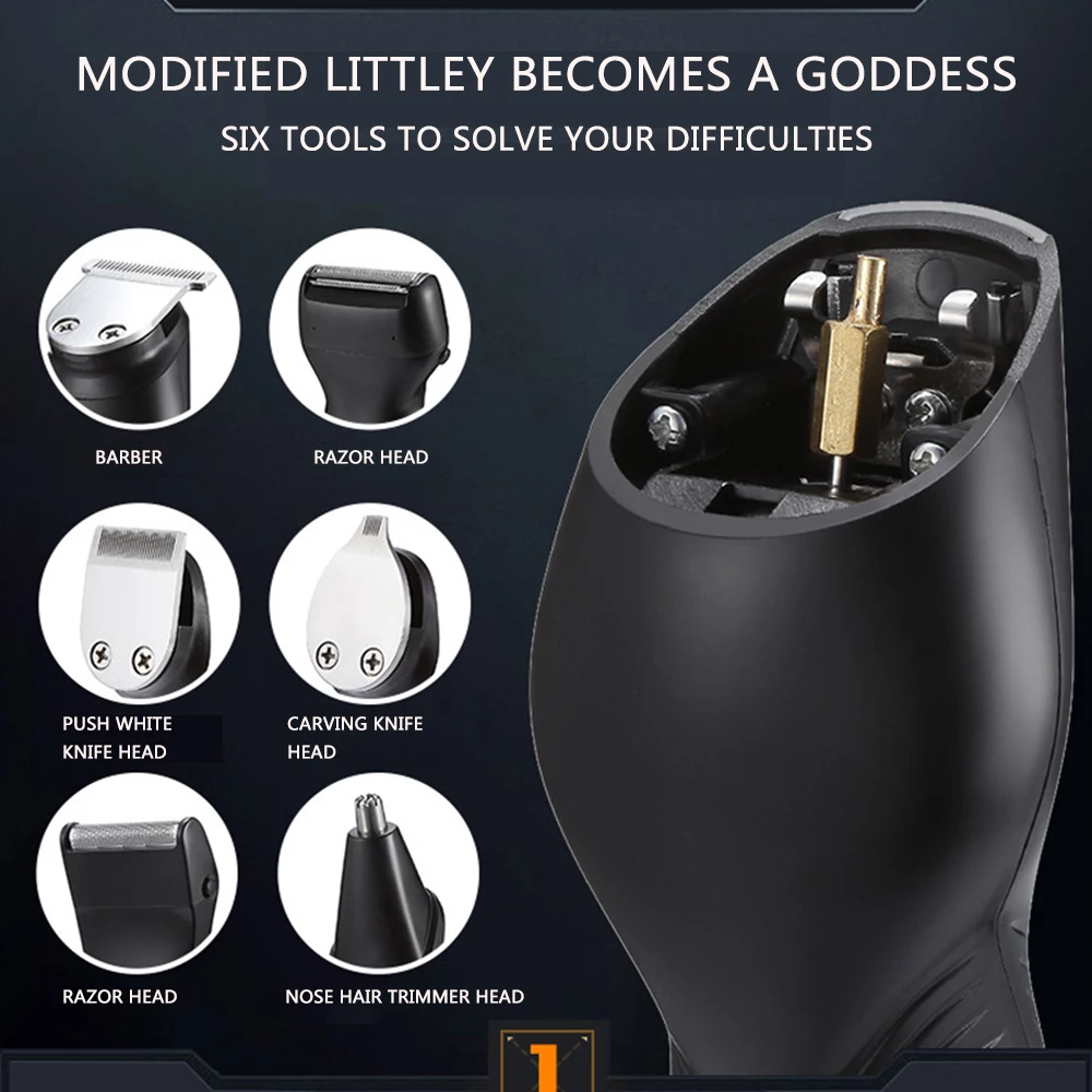 Профессиональная машинка для стрижки волос в носу перезаряжаемая электрическая