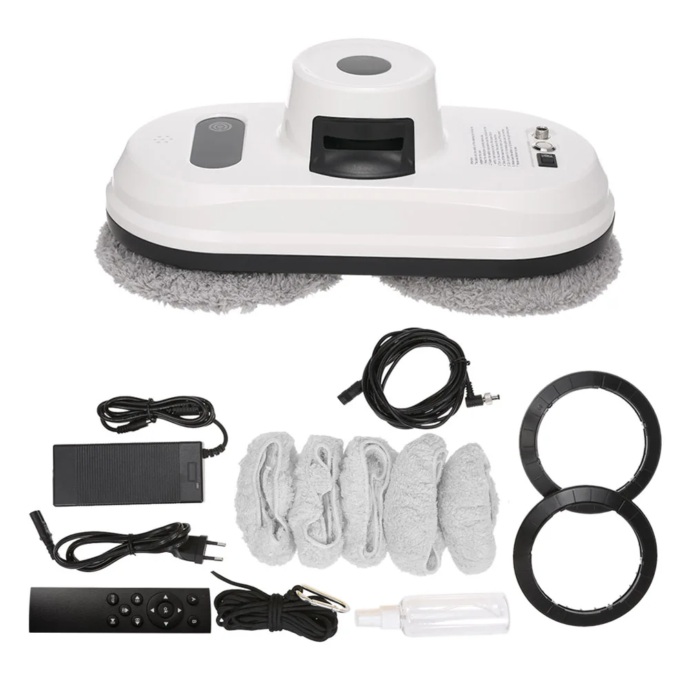 

Robot vacuum cleaner window cleaning robot window cleaner electric glass remote control for home Office