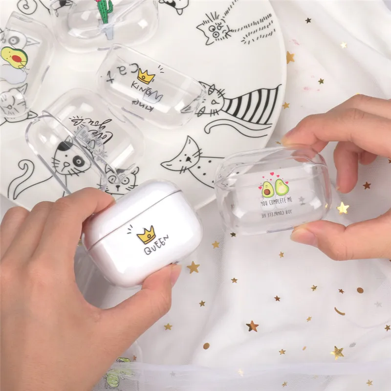 Чехол для наушников KJOEW с милым мультяшным рисунком apple airpods 3 беспроводной чехол