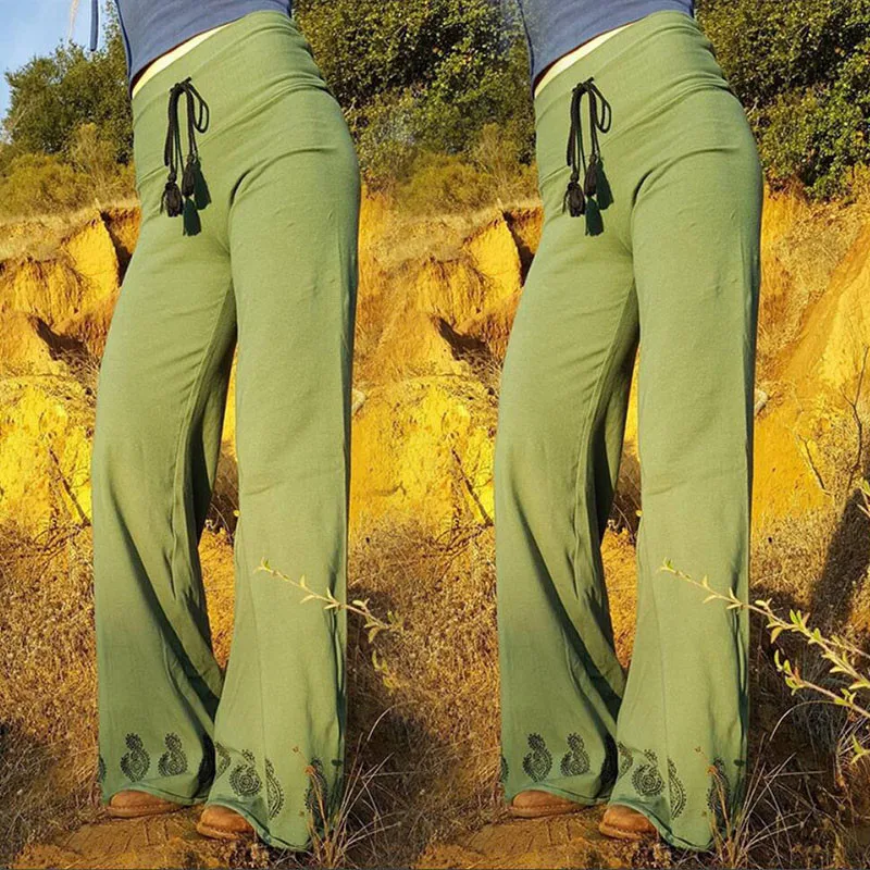 

Vintage Trousers Female Medieval Renaissance Cosplay Clothes Wide Leg Soft Casual Skinny Slacks 2021 Sumemr Pants Female Fashion