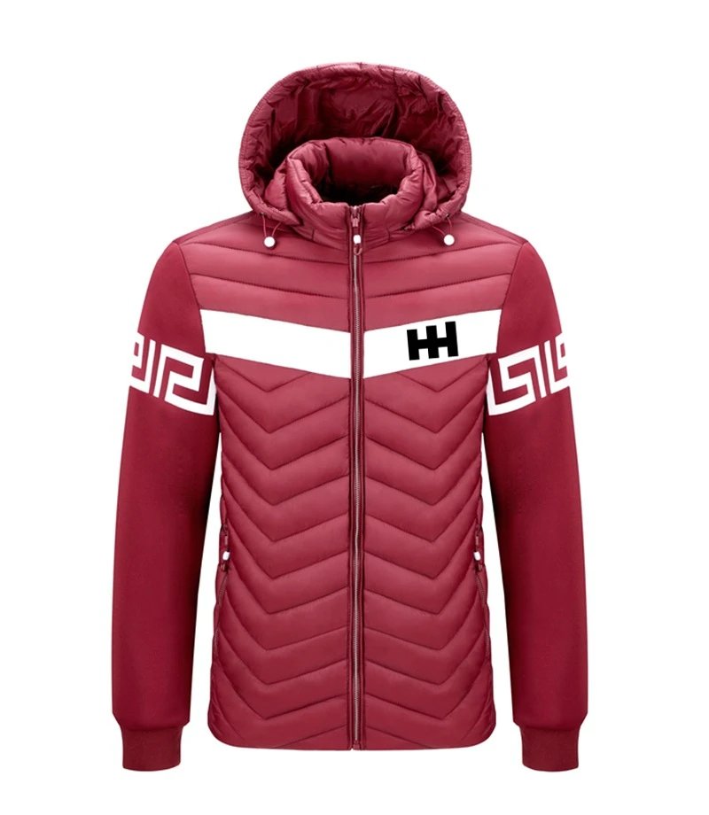 Мужская стеганая куртка на молнии с хлопковой подкладкой | одежда