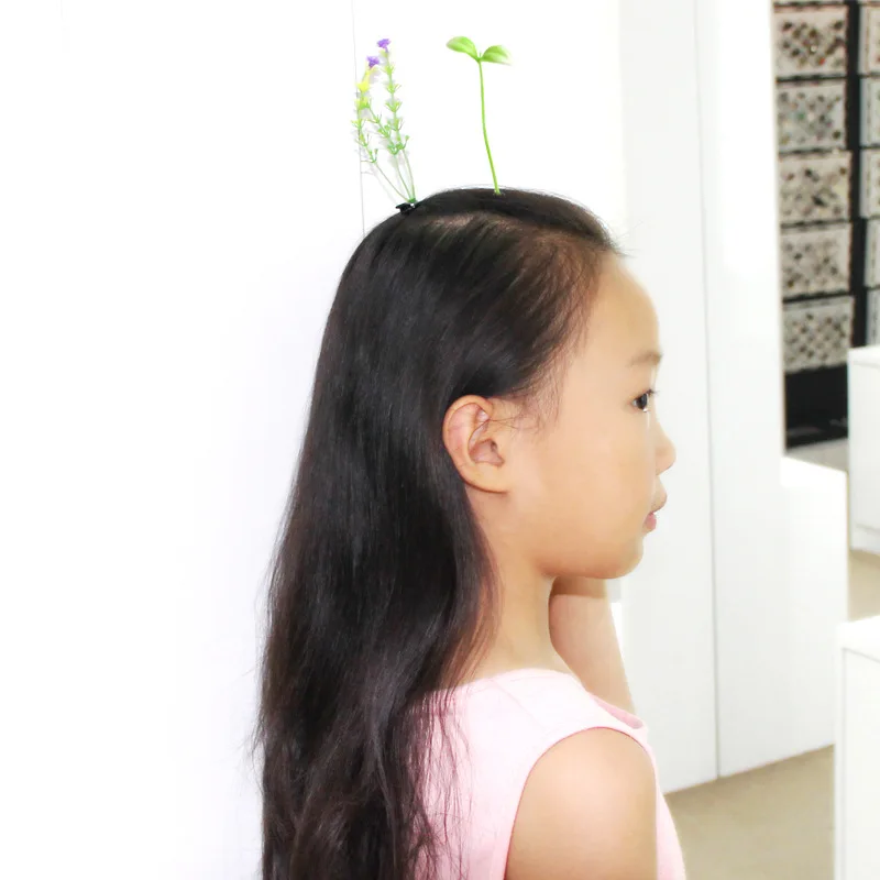 5 шт. цветами из MOE небольшие ростки фасоли моделирование завод зажим|Наборы для